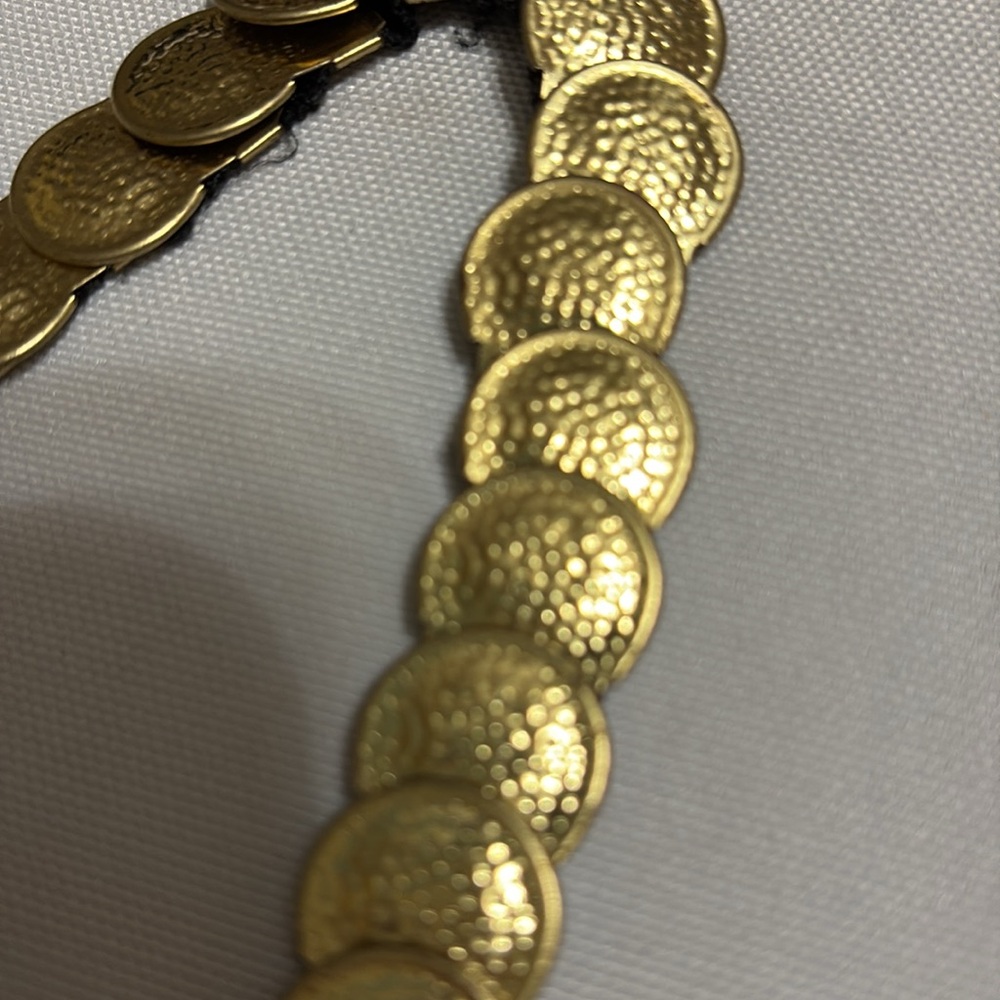 Gold and Silver Coin Belly Dancing Belts - Picture 2 of 6